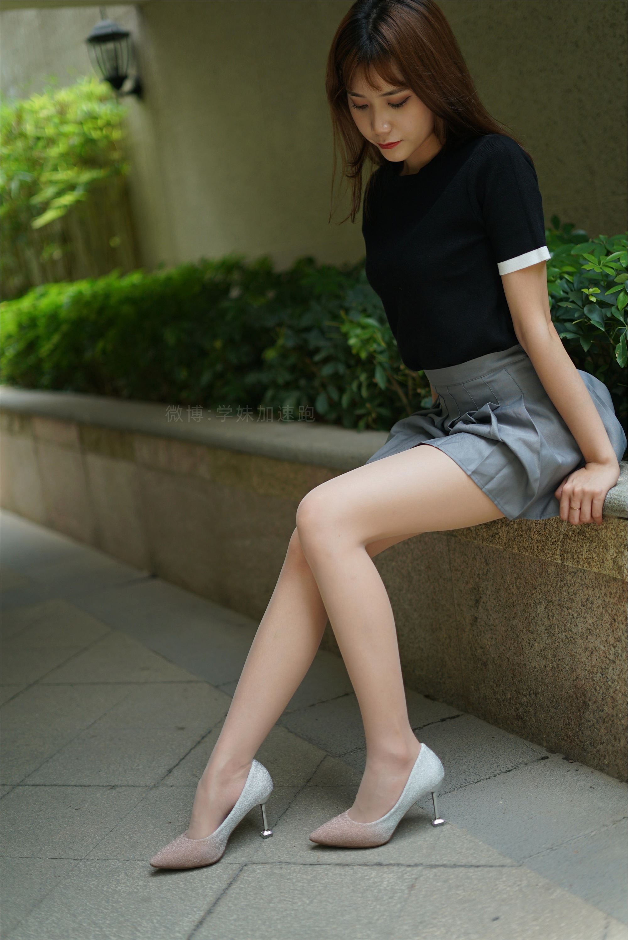 学妹加速跑 XM048《这天气看有点热-琪琪》